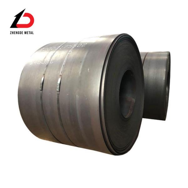 Quality Annealed Metal Coil Stock A36 Ss400 S235jr Black Thickness 5mm for sale
