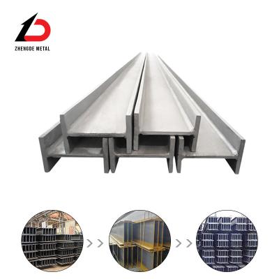 China Bazck Carbon Steel H Beam 100mm H Beam ASTM Standard For Commercial Buildings for sale