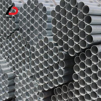 China Round Galvanized Pipe 10 Ft ASTM St37 12cr1MOV Hot Dipped Steel Pipe for sale