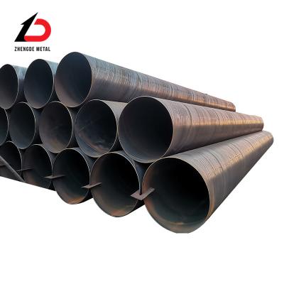 Cina Materiali di costruzione metallici tubi di acciaio saldati personalizzati ERW tubi di acciaio al carbonio saldati per la costruzione in vendita