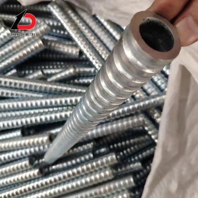China                  Factory Hot Rolled Seamless Steel Hollow Rock Bolts Expanding-Shell Pre-Stressed Hollow Anchor Rod              en venta