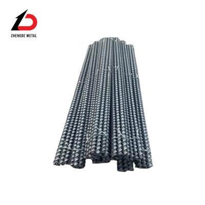 Chine                  Customized Size 3/8′′ Full Threaded Steel Self Drilling Rock Bolt / Hollow Anchor Bar / Anchor Rods              à vendre