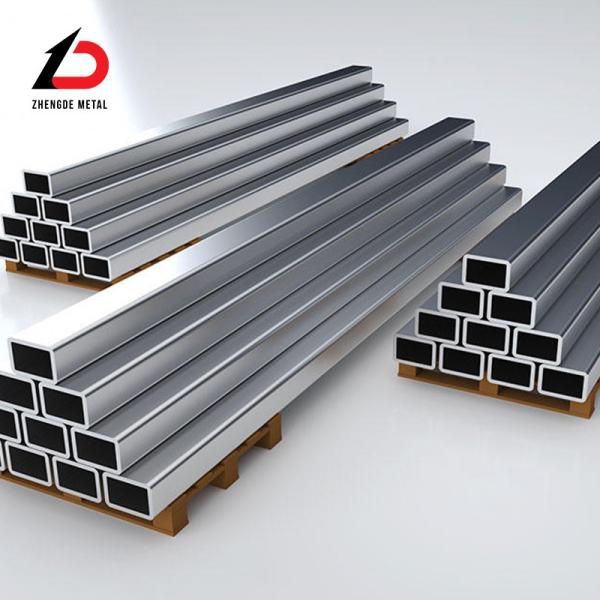 Quality Decorative AISI Stainless Steel Pipe Tube Rectangular Square Ss Hairline for sale