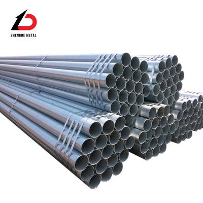 China Galvanizado tubo de aço Q235 Q195 Q235 Q195 tubo redondo galvanizado a quente à venda