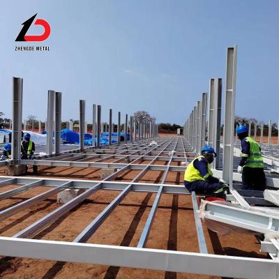 China Resistencia al desgaste Estructura del marco de acero Taller de metal prefabricado en venta
