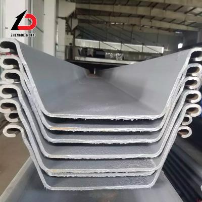 China Pilas de chapa de acero laminada en caliente de tipo Sy290 U para paredes de contención en venta