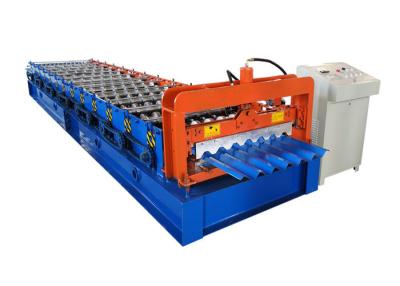 China Single Layer Trapezoidal Sheet Roll Forming Machine Body Without Welding Easy Installation for sale