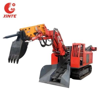 China STB-120 Mining Tunneling Machine Crawler Mucking Loader With Breaking Hammer for sale