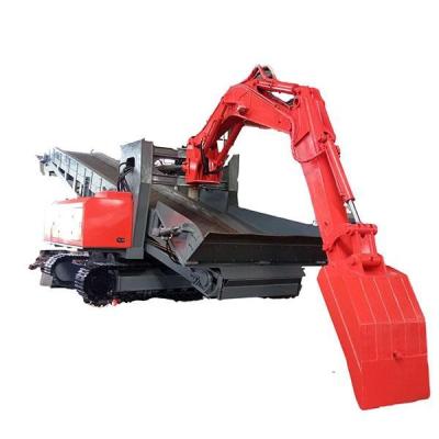 China Multi Function Long Boom Excavator Material Loading And Discharging Machine for sale