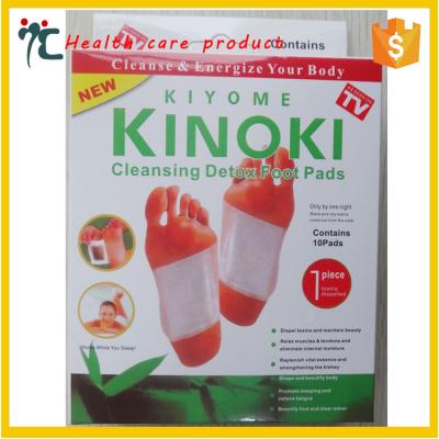 China New Product promote sleeping relive fatigue kinoki cleansing detox patch dispel toxins foot pads for sale