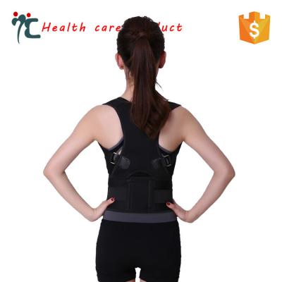 China adjustable shoulder posture corrector upper back support brace belt to correct posture for sale