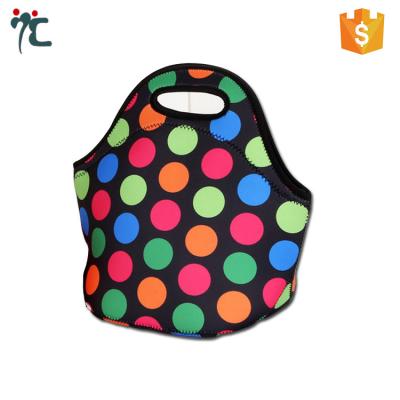 China wholesale polyester neoprene insulated waterproof bento fitness lunch picnic tote bag for sale