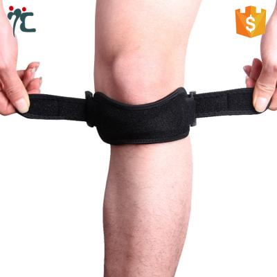 China adjustable open patella tendon knee support strap brace belt knee band for sale