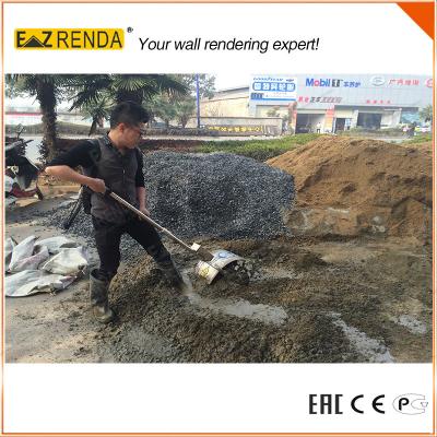 China EZ RENDA Commercial No Gas Mobile Concrete Mixer For Ceramic Tiles for sale