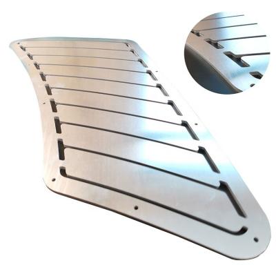 Chine Coupe faite professionnelle de laser en métal de la Chine pliant les pièces faites sur commande en métal de fabrication de feuille à vendre