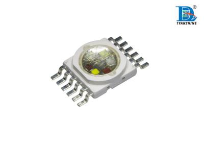 China 6 In 1 RGBWA + UV Multi Color LED Diode for Stage Lighting , RGB LED Chip for sale