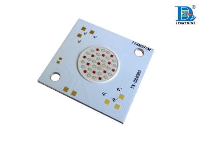 China 18 - 22v 40 Watt RGB LED Array with Copper MCPCB For Wall Washer for sale