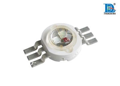 China Green 520 - 530nm Full Color RGB LED Diode 1W 3Watt , Short Reaction Time for sale