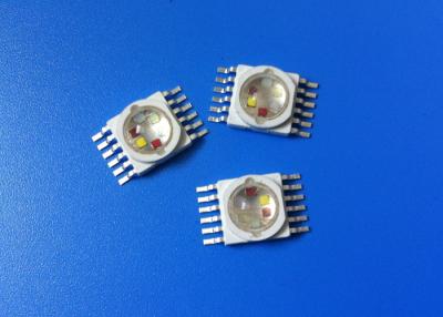 China 6in1 RGBWAP Multi Color LED Diode , 10W High Power Package LEDs for sale