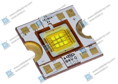 China Flip-chip White LED Diode 60 W High Lumen LED Emitter with High Light Density for sale