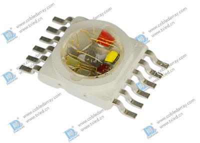 China 10 W High Power LED Diode , RGBWAP Multicolor Epiled Chip LEDs for sale