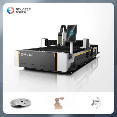 Chine 3015 1530 Machine de découpe laser à fibre CNC métallique 1000 Watt 2000 Watt 4000 Watt 6000 Watt à vendre