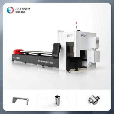 China 1500W-6000W CNC Laser Metal Cutting Machine , Metal Pipe Laser Cutting Equipment for sale