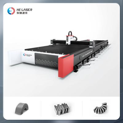 China Powerful Indoor Carbon Steel Laser Cutting Machine 1500W 2000W 3000W 6KW for sale