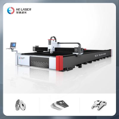 China 1530 Máquina de corte a laser de aço carbono 1000W 2000W 3000W ± 0,02mm Precisão de repetibilidade à venda