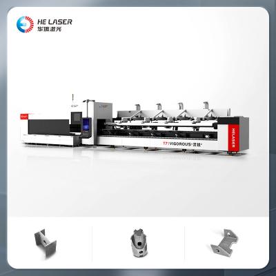 Chine Machine de découpe laser à haute vitesse 3 Chuck Pipe pour tubes en acier au carbone à vendre