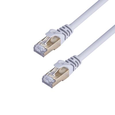 China 10Gbase-T 10 Gigabit Cat6A S/Ftp S/Stp Ethernet Patch Cable Copper Lead For Modem Router Lan Network à venda