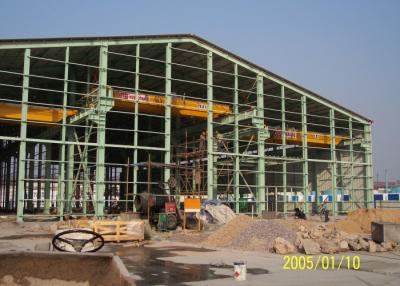 China Prefabricated customized portale frame steel structure warehouse for sale