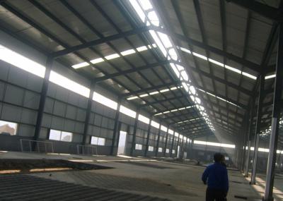 China Industrial Steel Structure Plant , Insulated Steel Structure Factory for sale