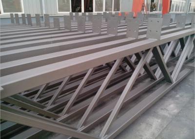 China Q235b Light Square Tubing Trusses , Grey Metal Structural Beams For Surport for sale