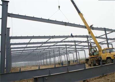 China Energy Saving Prefabricated Hall Metal Frame Steel Structure Construction for sale