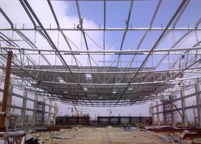 China Tubulação de aço estrutural do projeto de Mordern, moldação personalizada do telhado do aço estrutural à venda