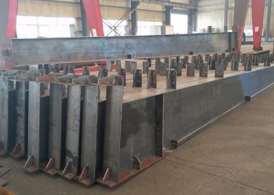 China Roof Metal Support Beam , Castellated Building Steel Beams In H Shape for sale