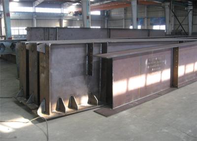 China Hot Rolled / Welded Galvanized Steel Beams H Section Steel Structure Girder Column for sale
