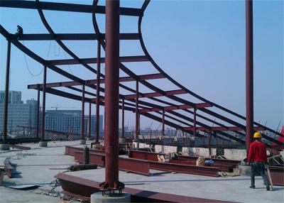 Chine Anti corrosion fendant l'acier de construction architectural pour l'atelier/entrepôt à vendre