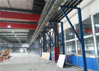 China 60m Span G550 Fireproof Steel Structure Construction for sale