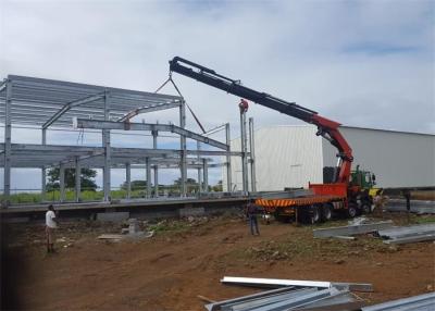 China Portal Steel Frame Warehouse Construction Big Wind Load for sale