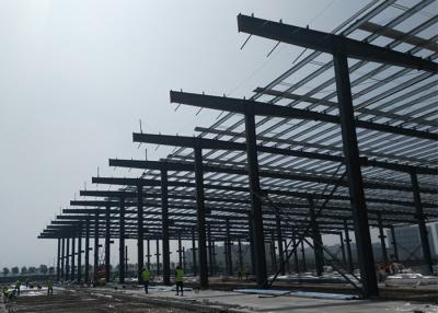 China Marco porta Warehouse de la estructura de acero del edificio de la luz de la construcción industrial del marco de acero en venta
