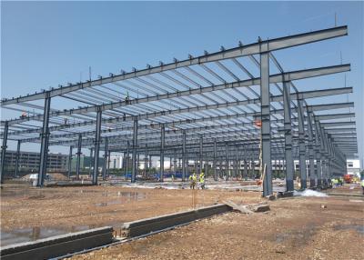 China Low Cost Large-Span Prefabricated Light Steel Structure Frame Warehouse Building Construction for sale