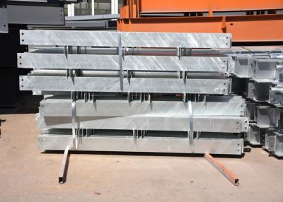 China Customized shop drawing hot dip galvanized structural steel members for sale