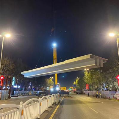 China Fully Penetration Butt Weld Sa.2.5 Steel Pedestrian Bridge for sale