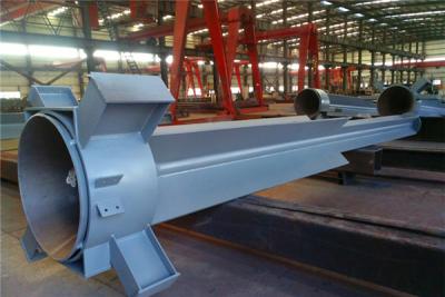 Chine Composants en acier faits sur commande traités de fabrication préfabriquée de structure métallique à vendre