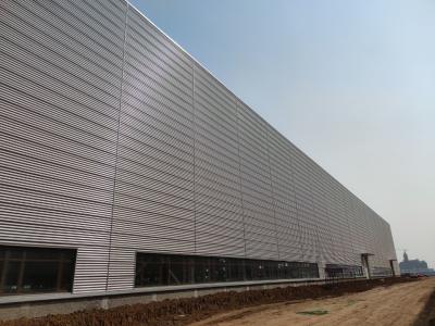 China Hochfester Stahlkonstruktions-Rahmen-Industriebauten-Hochbau zu verkaufen
