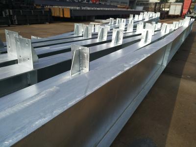 China Galvanized Or Painted Prefabricated Steel Structures Beam And Column for sale