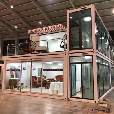 China Customized Prefabricated Storage Container Tiny House For Hotels Sandwich Panel for sale