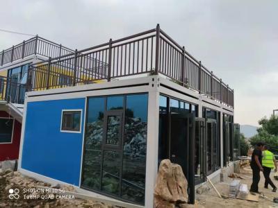 China 20ft 40ft Prebuilt Modular Container Home Three Bedroom Power Coated en venta